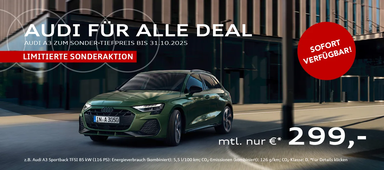Audi für alle Deal